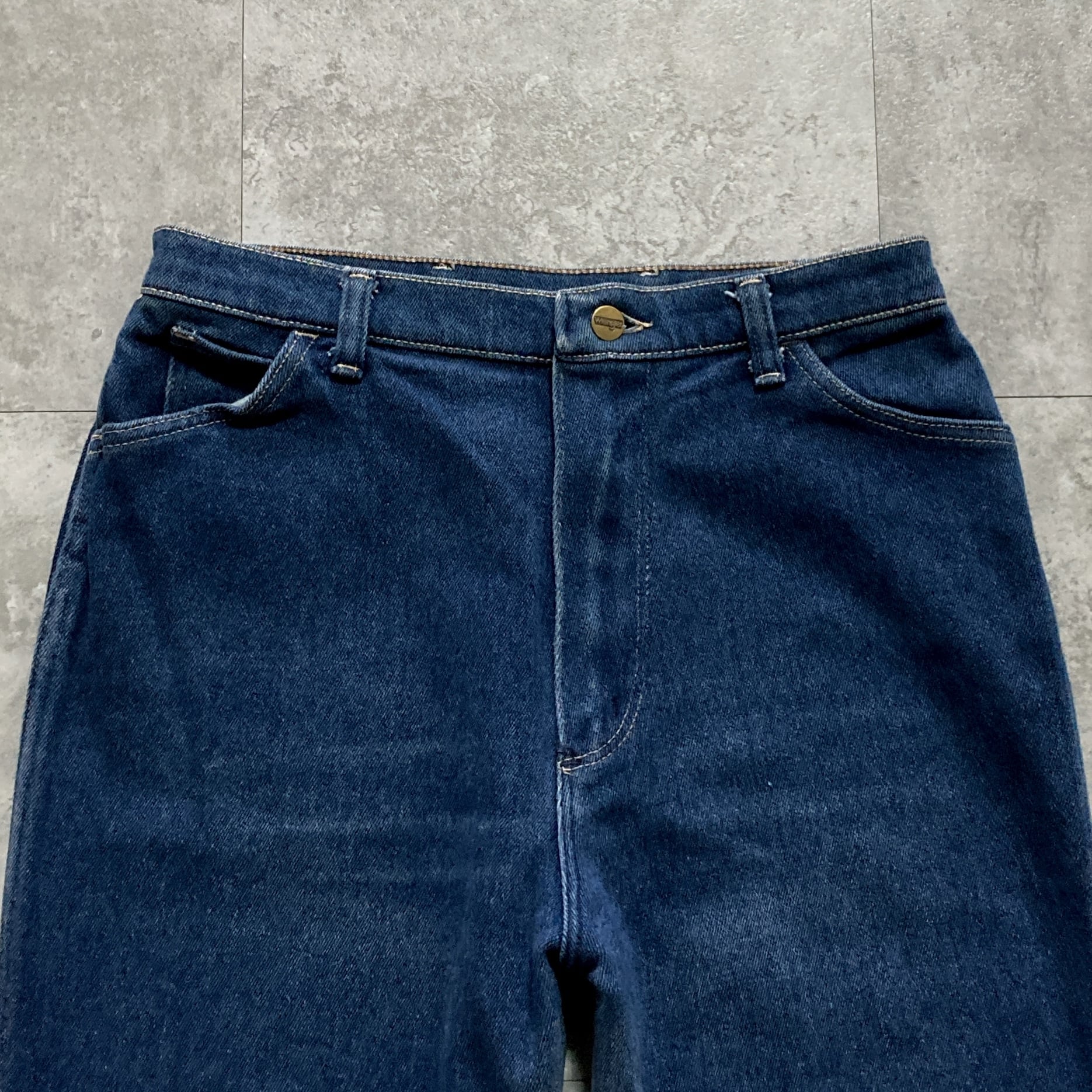 70s-80s】 USA製 Wrangler ラングラー 表記16 アメリカ製 ジッパー