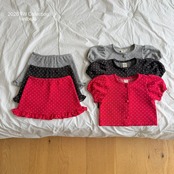 韓国子供服 / ninibello / Dear Dot Cardigan  / カーディガン *XS~XXL*