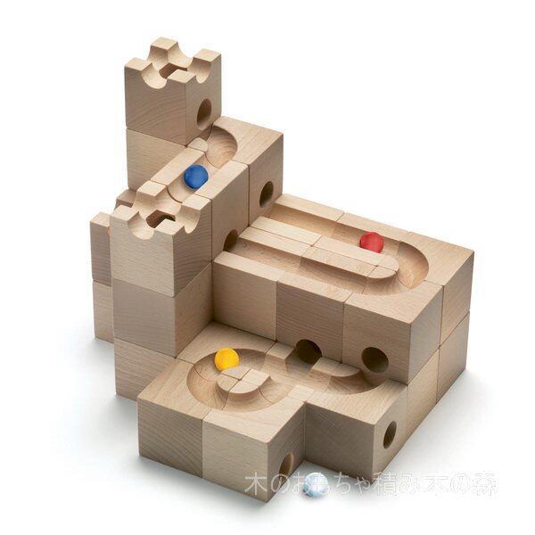 キュボロ CUBORO スタンダード32 基本セット 5歳ごろ ビー玉落とし