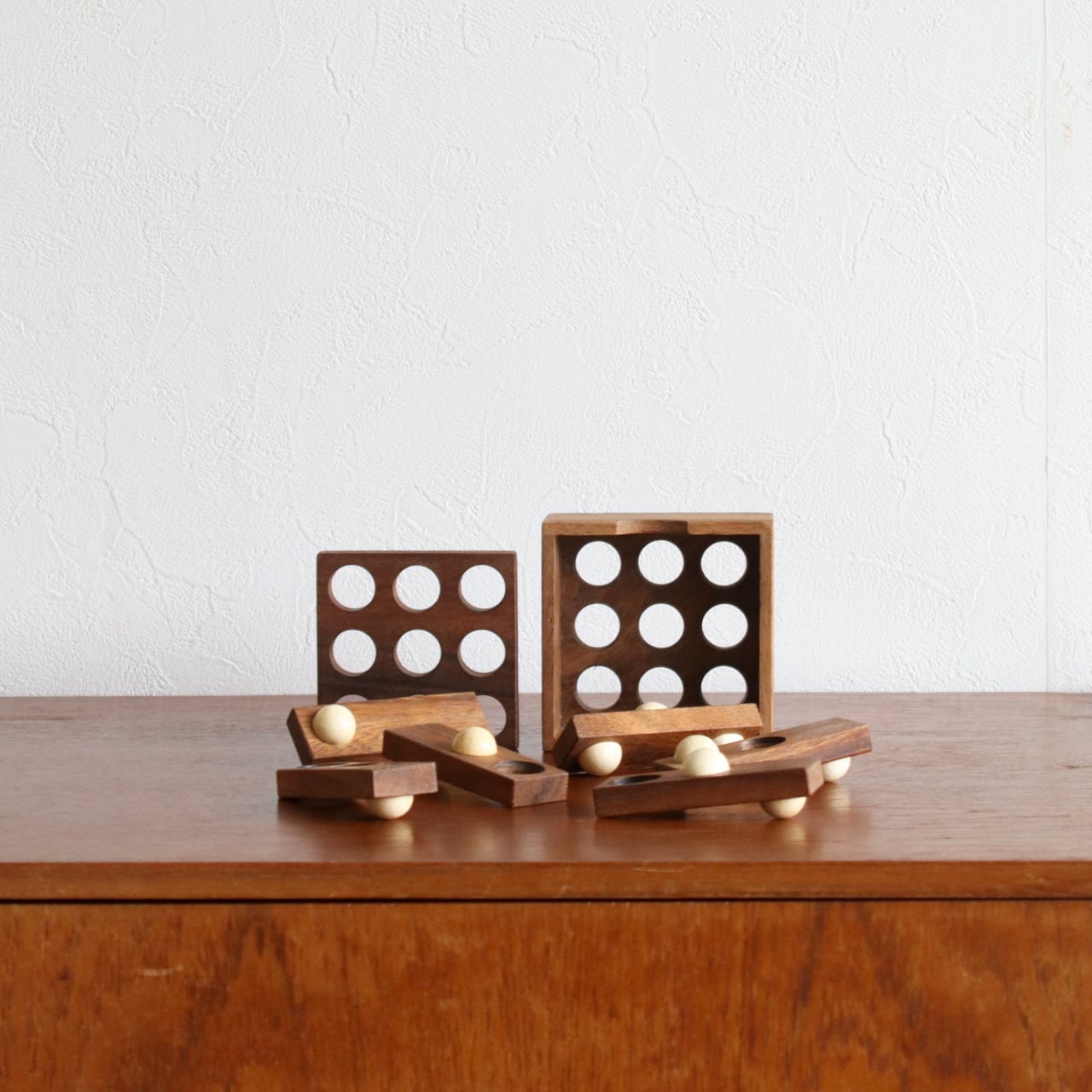 WOOD PUZZLE BLOCKS OBJECT "Golf Puzzle Box"