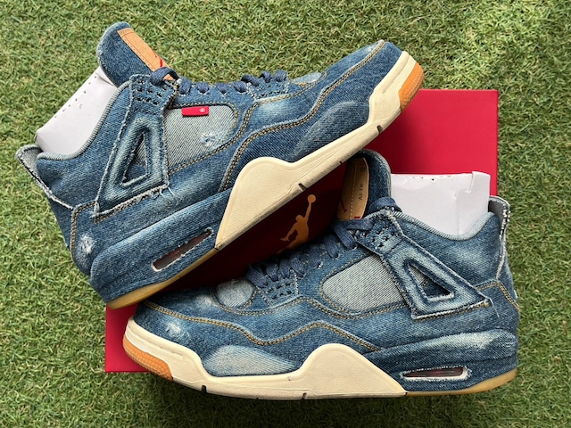 NIKE × LEVIS AIR JORDAN 4 RETRO NRG INDIGO AO2571-401 28.5cm 60909