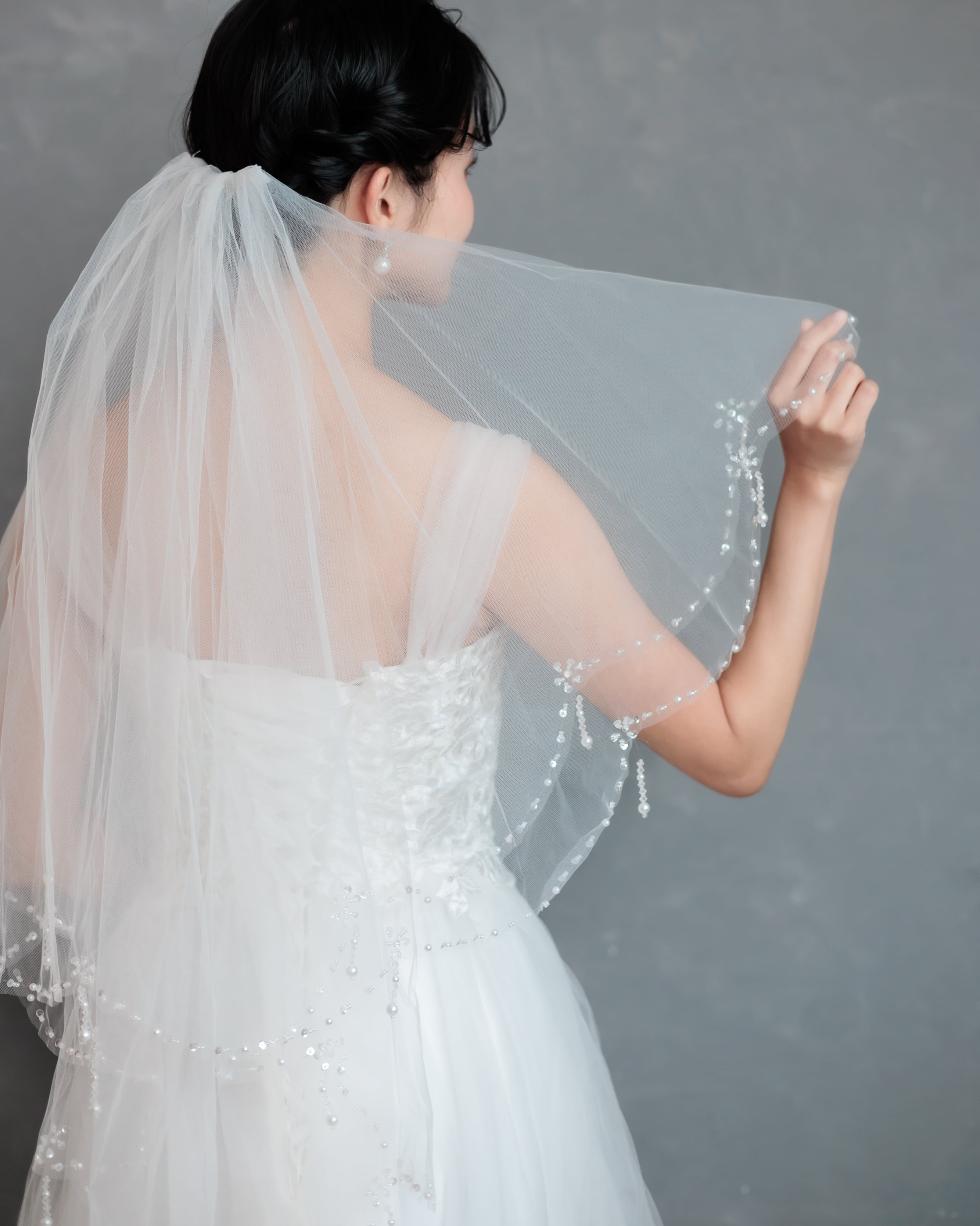 パール&スパンコール エッジベール【VL2511-01】