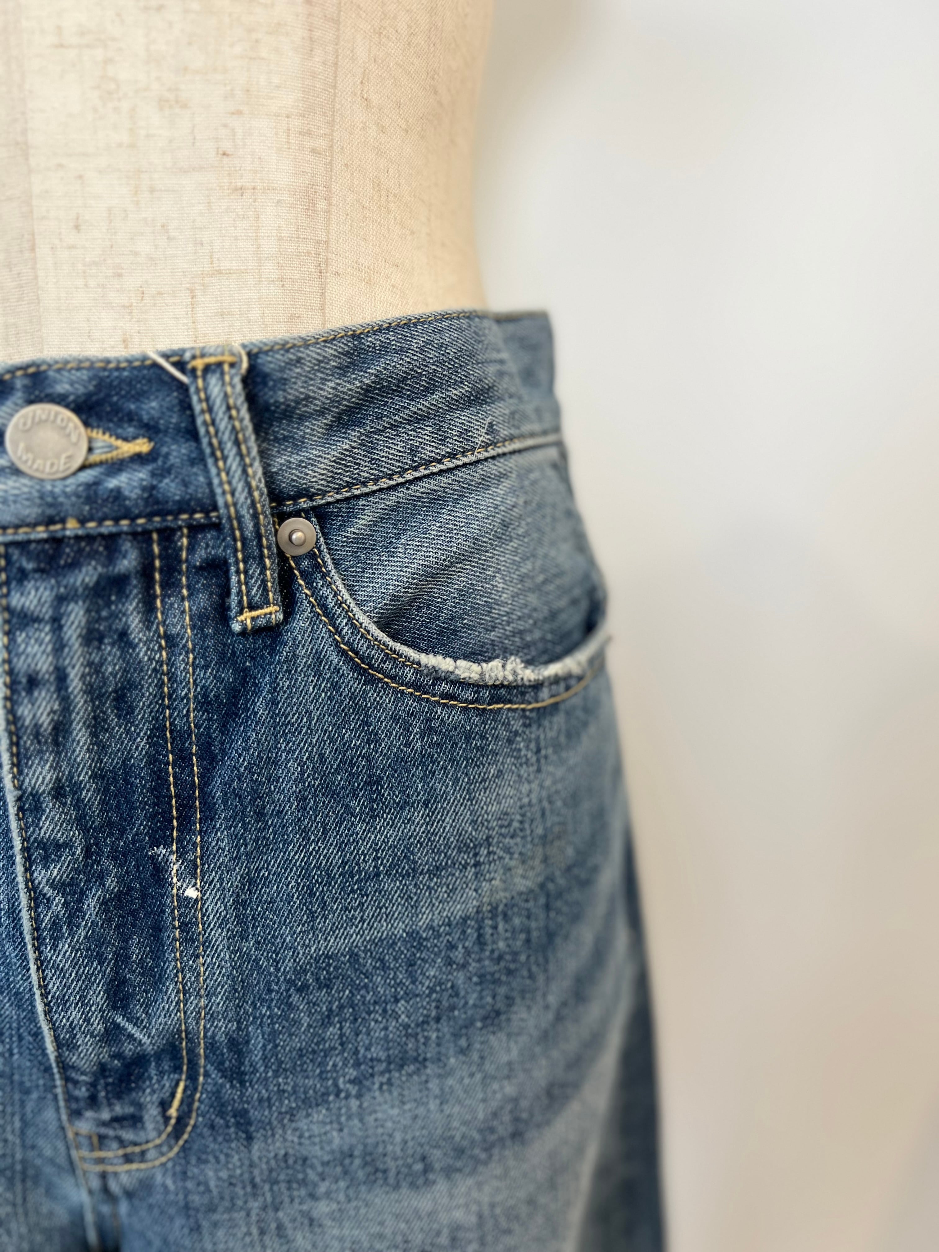 【LEMELANGE】ペンキングデニム　8613502