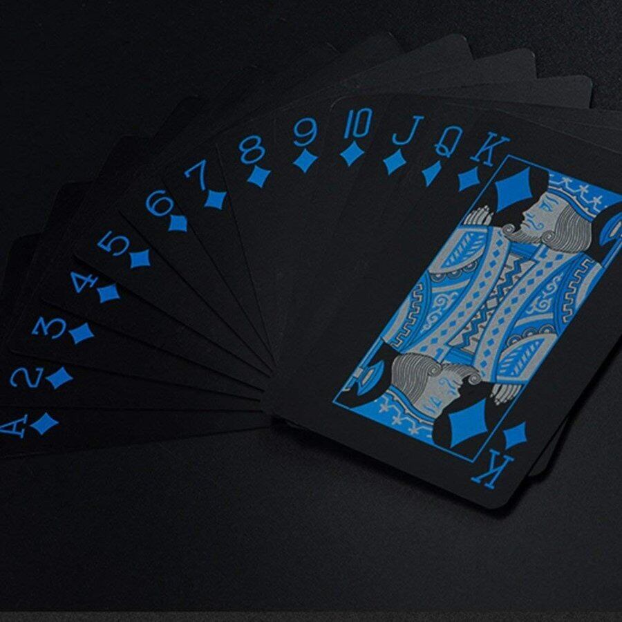 アウトレット送料無料】 ブラック トランプ PLAYING CARDS 黒のトランプ 耐水性