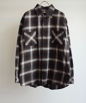 Rafu/Rafu001-23-01 standard shirt(D.BROWN)