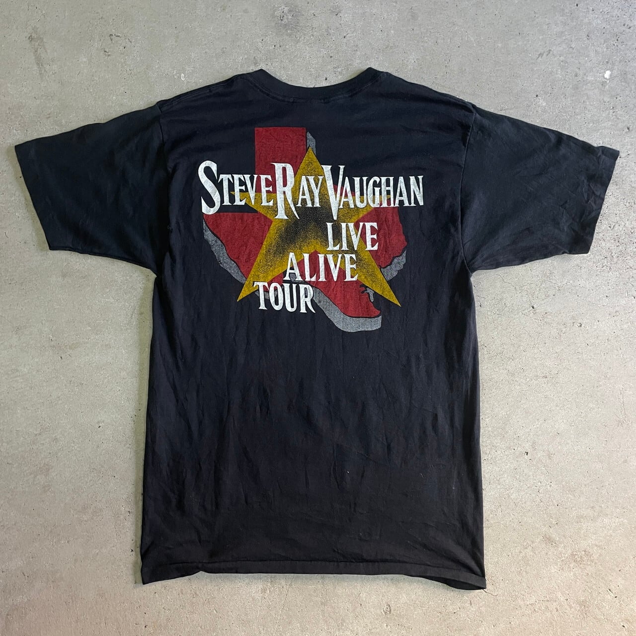 【値下げ可能】Q102 スティービーレイボーン 70年代   ロックTシャツ