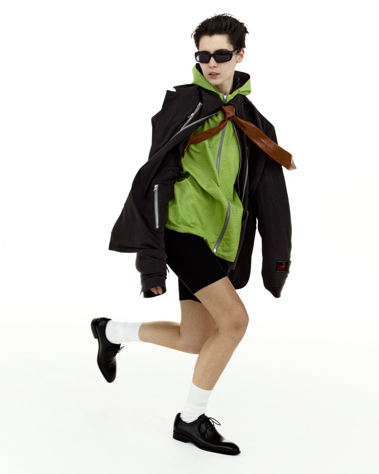SYUMAN./Suit Hoodie JKT | FOUNTAIN