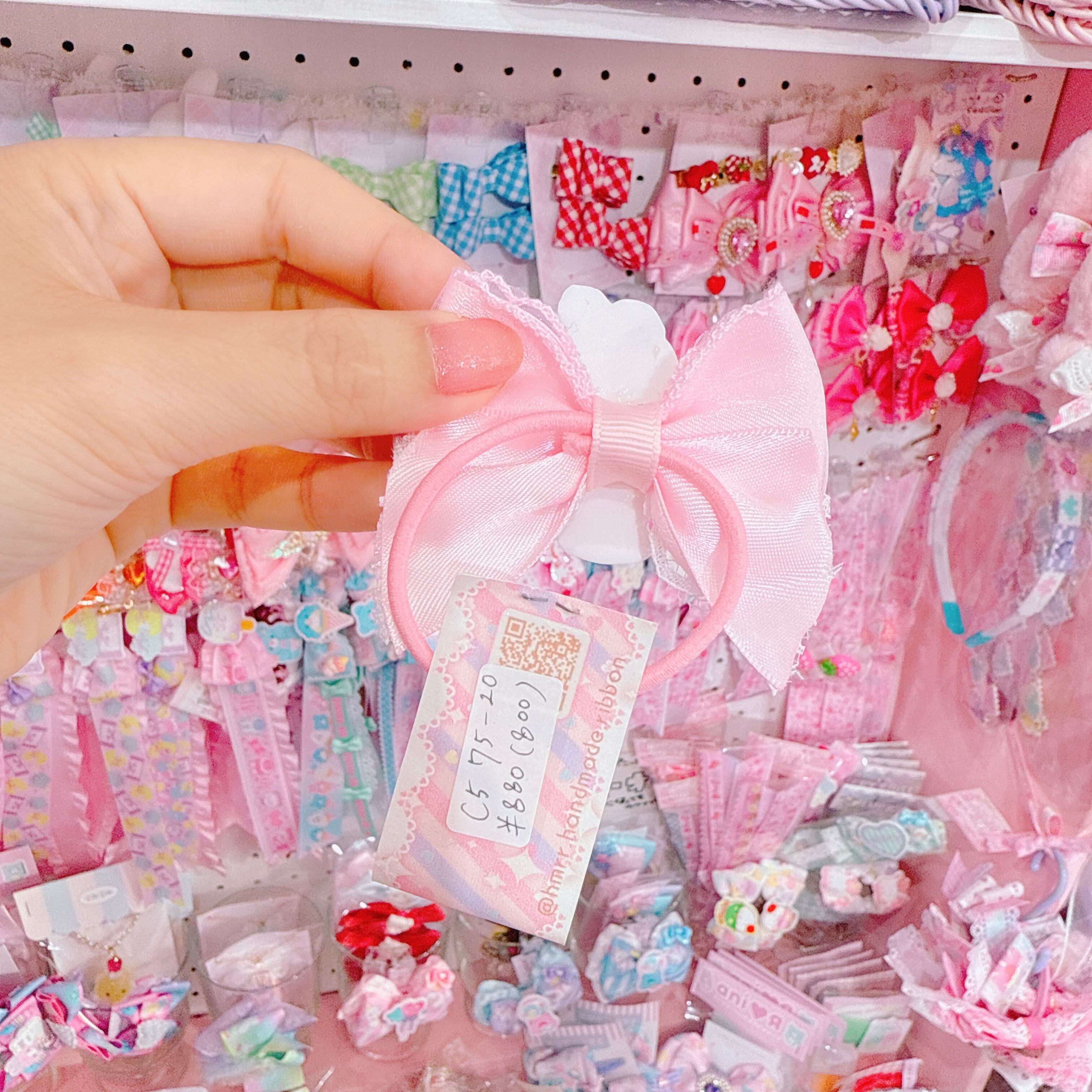 【C5】75-20レースヘアゴム