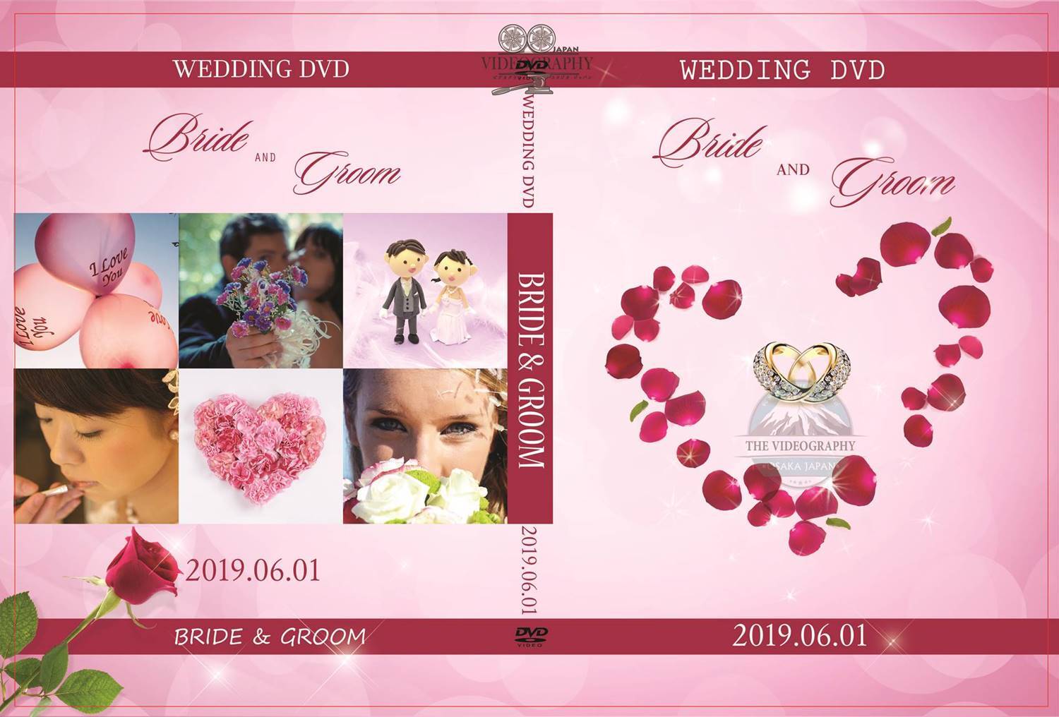 SALE！ セール 結婚式 DVD デザイン Version.2 - 画像3