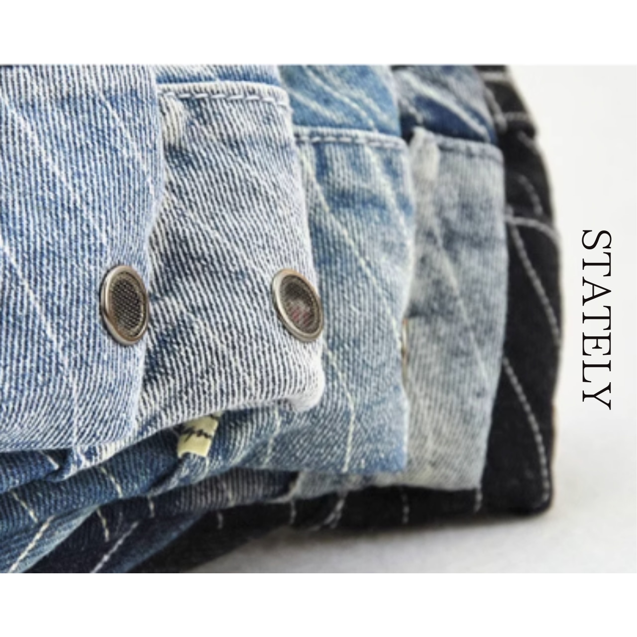 ヒッコリーデニム ロゴハンチング/5color_A02・画像18