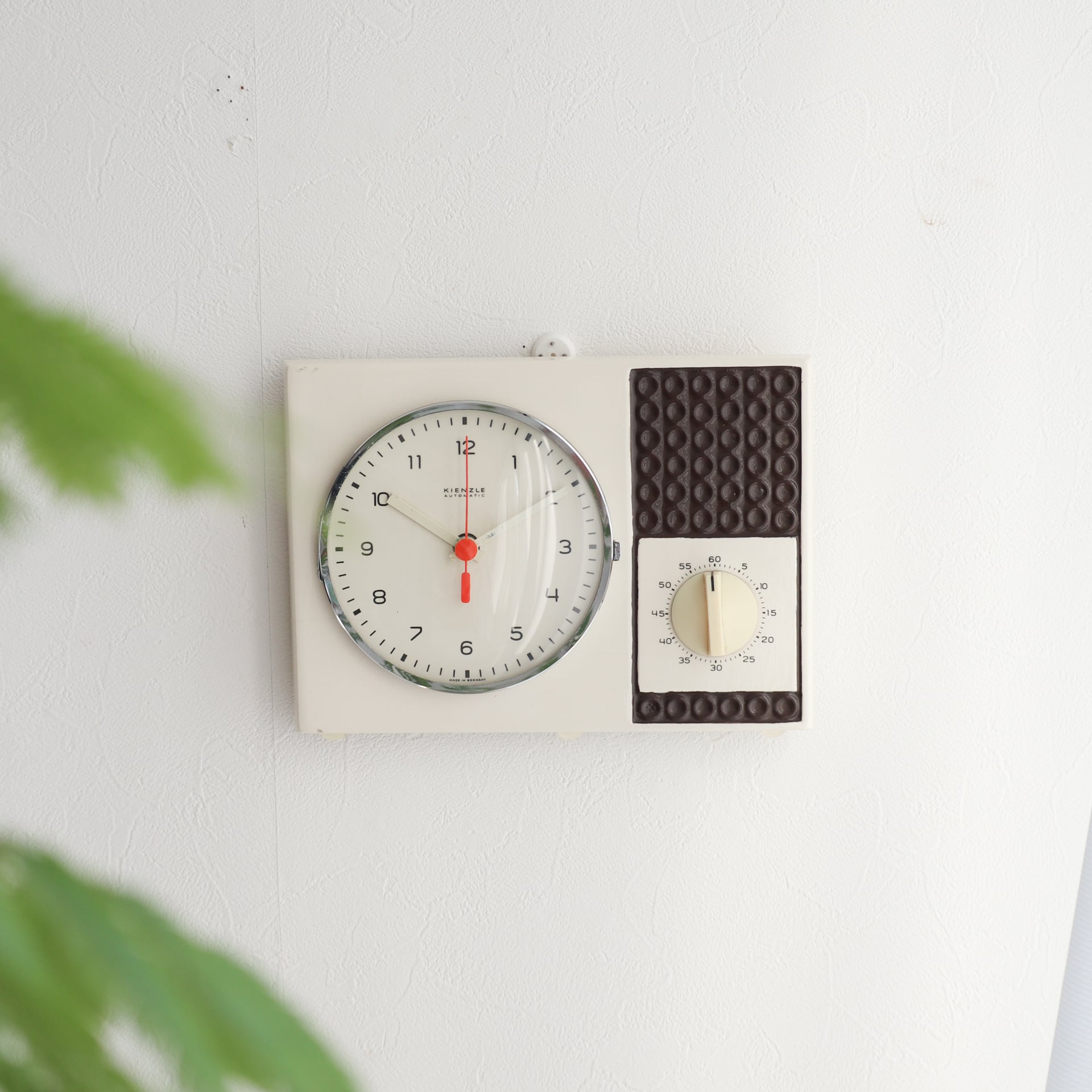 CERAMIC KITCKEN CLOCK & TIMER | KIENZLE | 1960-70s | Germany
