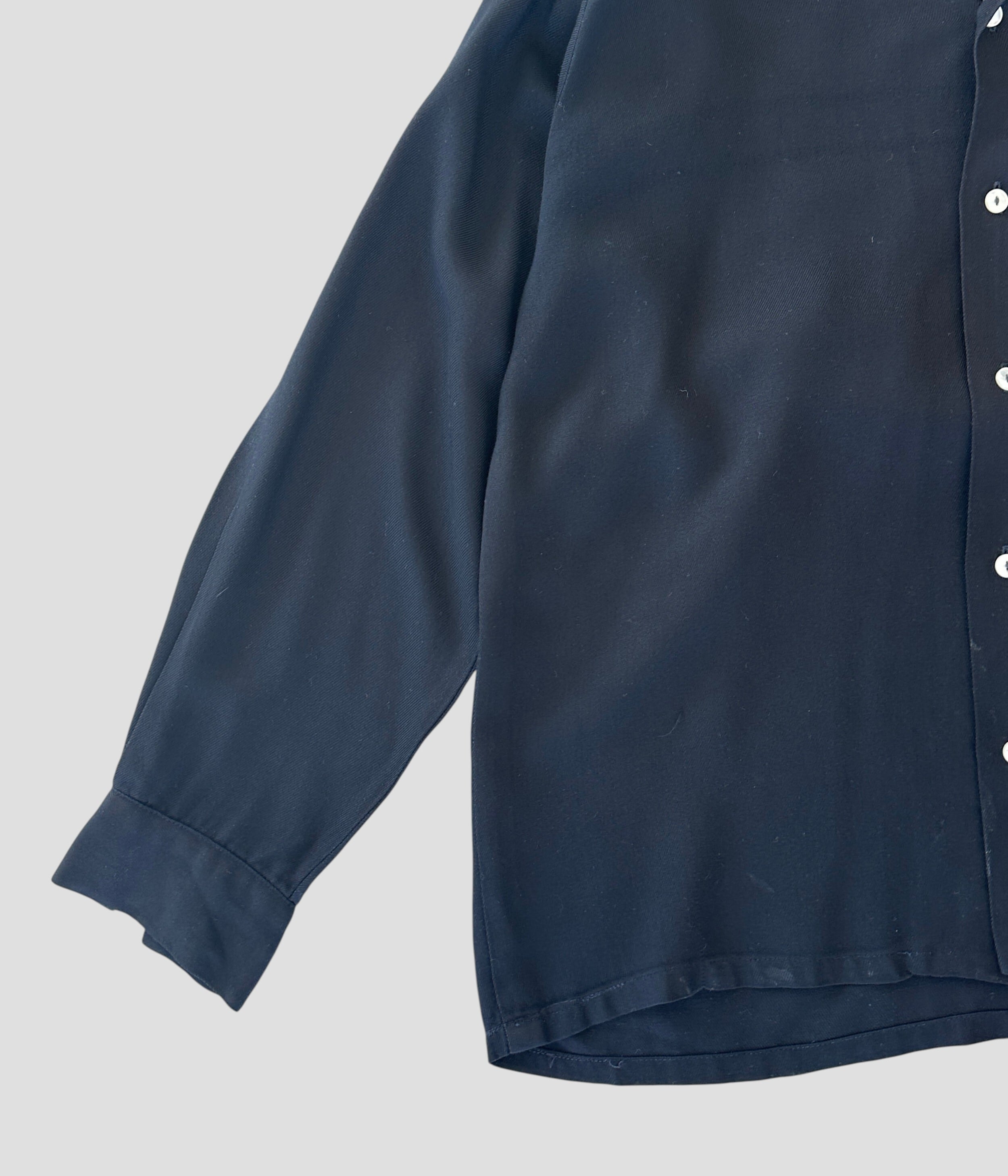 Da Vinci- Vintage 60-70s Opencollar rayon Shirt | BEGGARS BANQUET