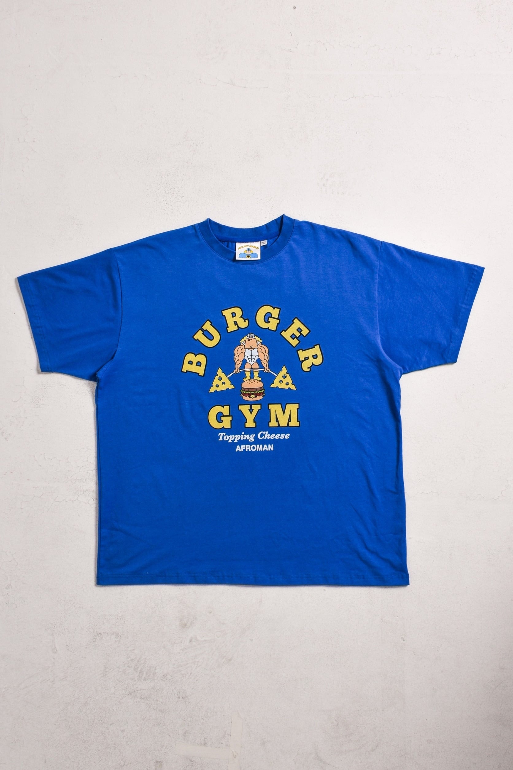 バーガージムTシャツ ロイヤルブルー | JACKPOT MARKET