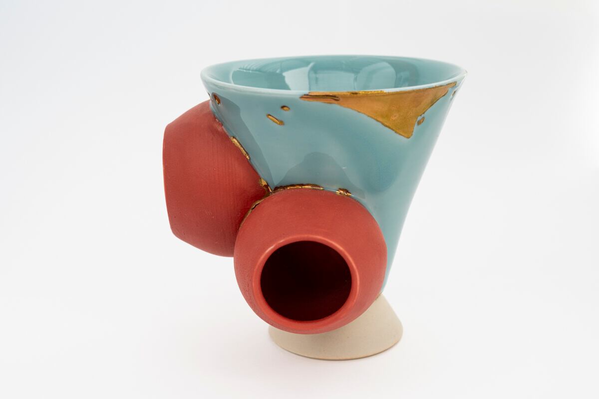 「かたちのマグカップ④」（「Funny shape MUG④」）北田杏実花 作