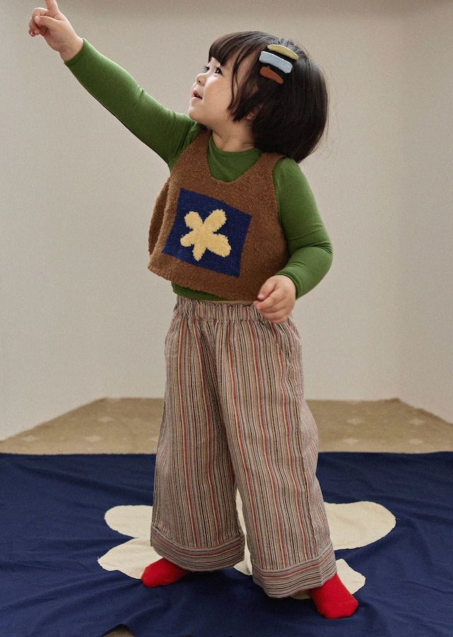 【取寄】mardi amber|toons cut pants|トゥーンズ切替パンツ|XS-2XL|kids|26 autumn