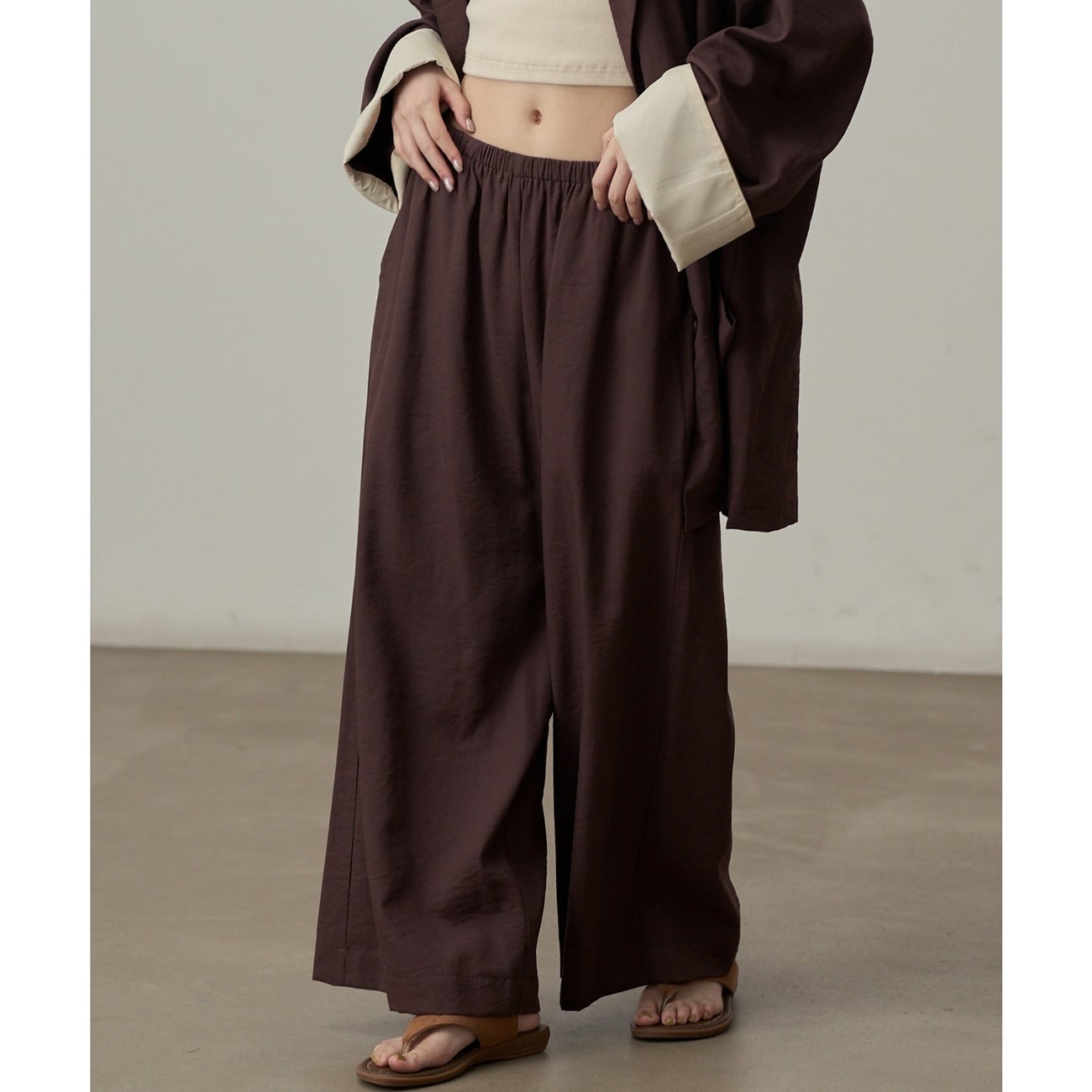 wide easy pants k-0248