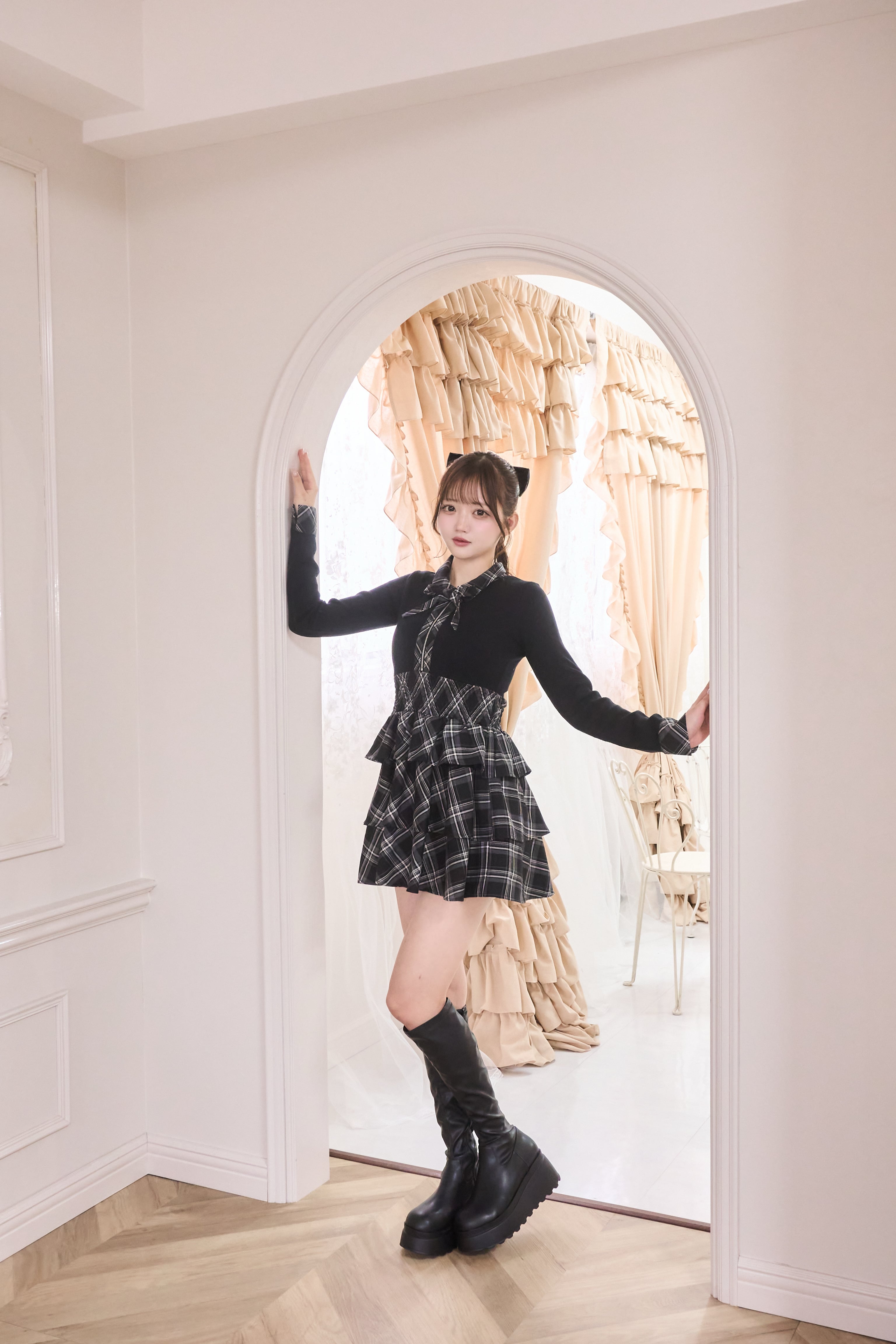 papillonner check tiered op | meltie