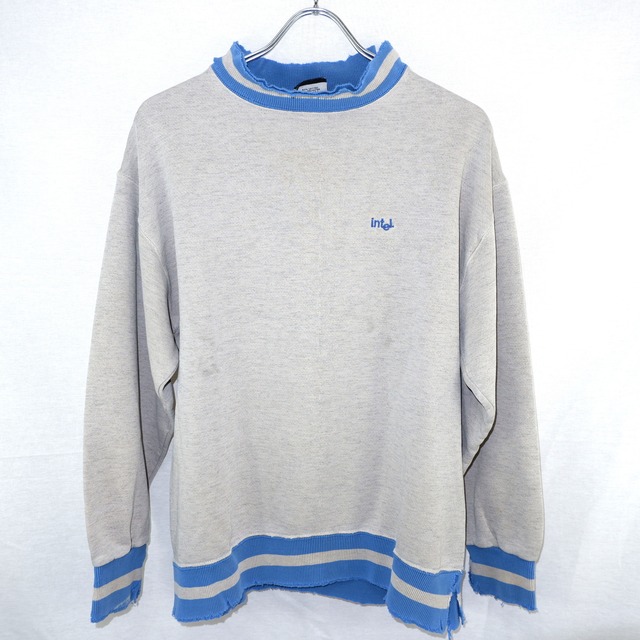 [L] intel Logo Crash Sweatshirt | ロゴ スウェット