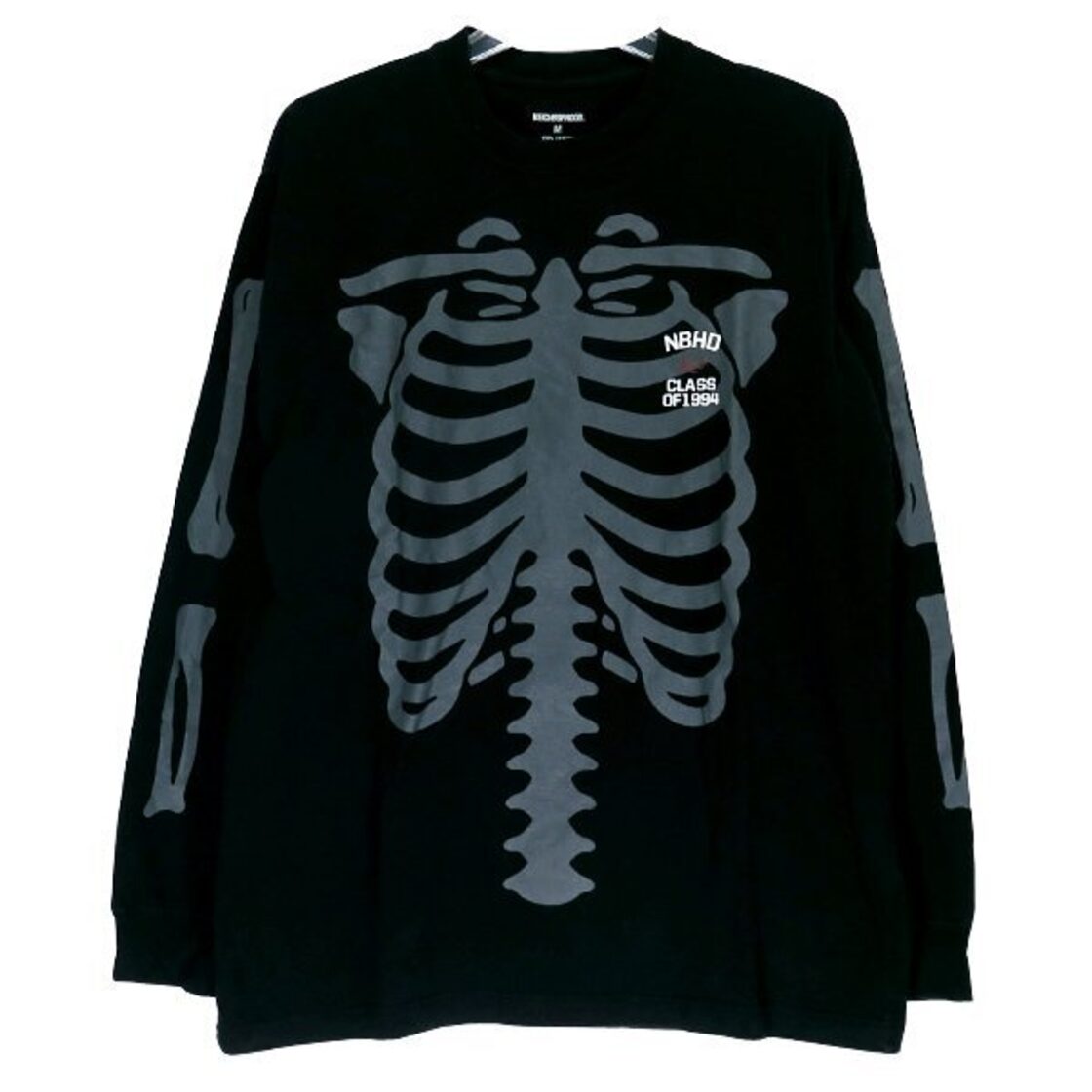 NEIGHBORHOOD 21SS BONES/C-TEE.LS 211PCNH-LT07 サイズM 