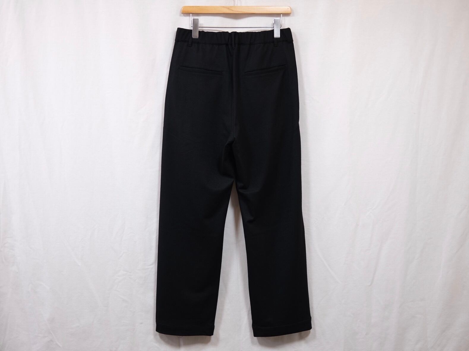 KANEMASA PHIL” 36G Wool Easy Trousers Black” | Lapel online store