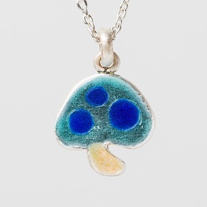 KINOKO aqua & blue dot - necklace -