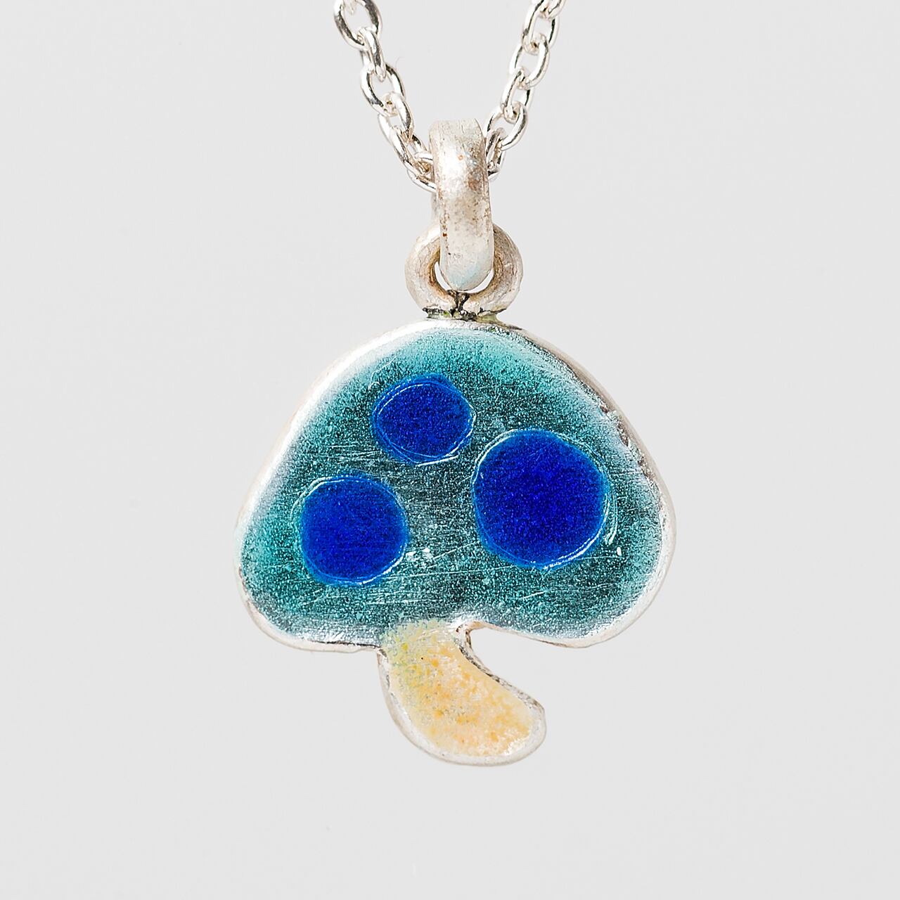 KINOKO aqua & blue dot - necklace -