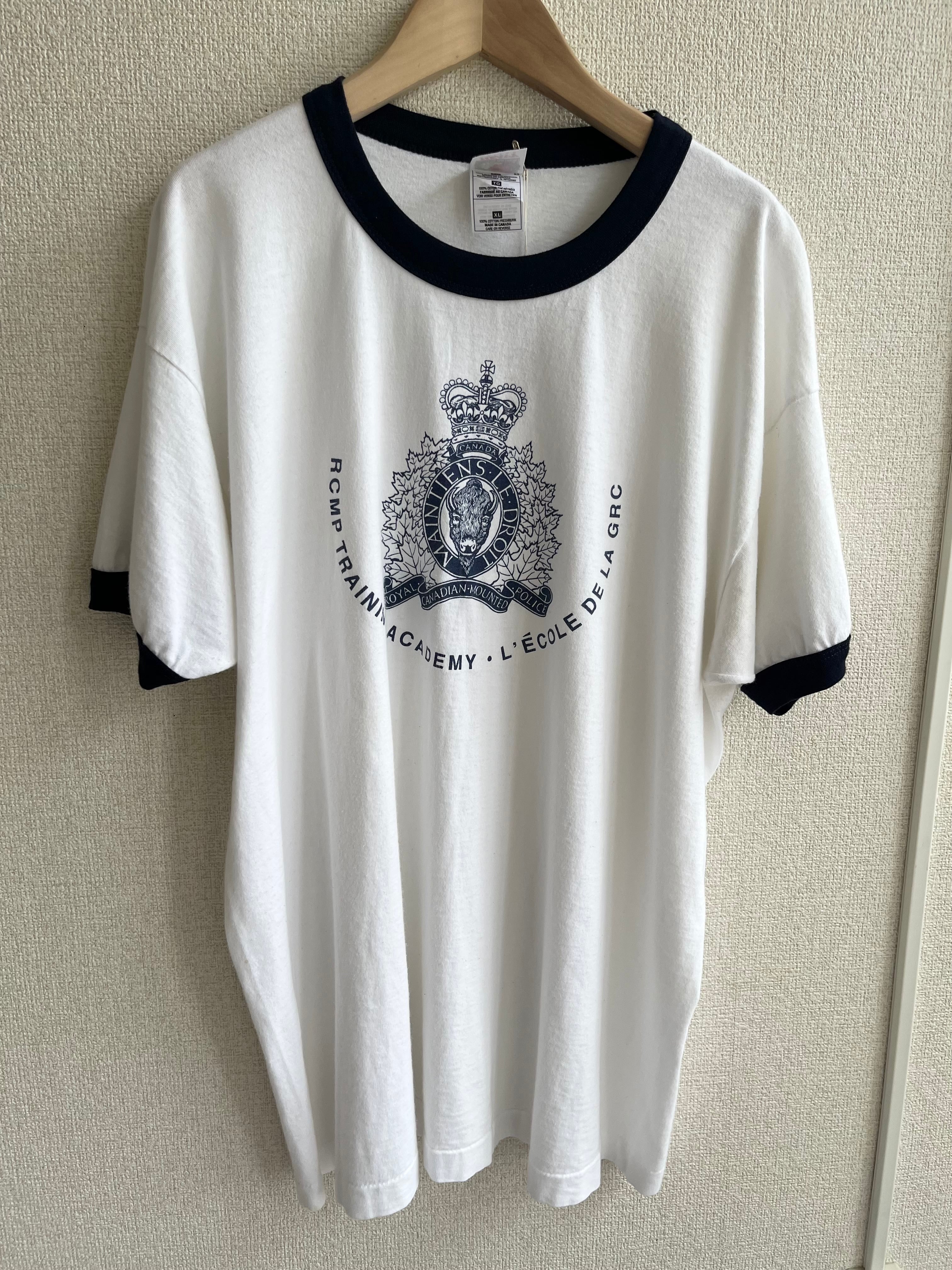 古着 CANADA製 fruit of the loomリンガーT NV