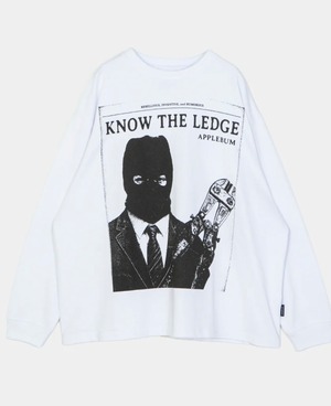 【APPLEBUM】アップルバム “KNOW THE LEDGE” L/S T-SHIRT  ロングスリーブTシャツ