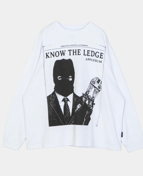【APPLEBUM】アップルバム “KNOW THE LEDGE” L/S T-SHIRT ロングスリーブTシャツ