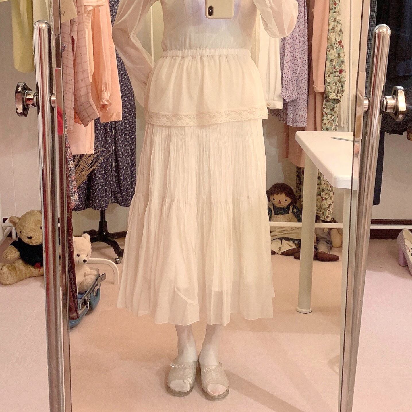 remake : freckles constellation lingerie dress