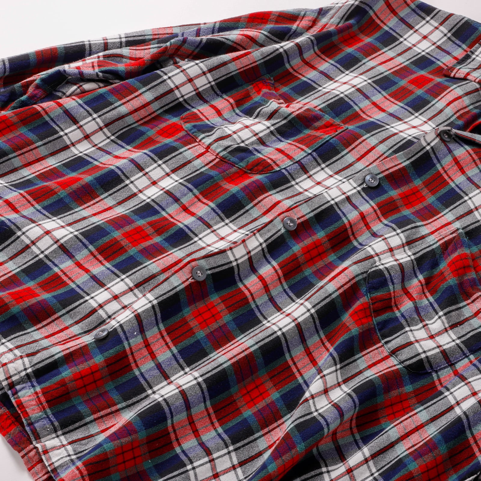 極美品】60s special Vintage rayon open collar check shirt mint