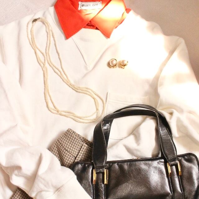 Champion ホワイトトレーナー【152】