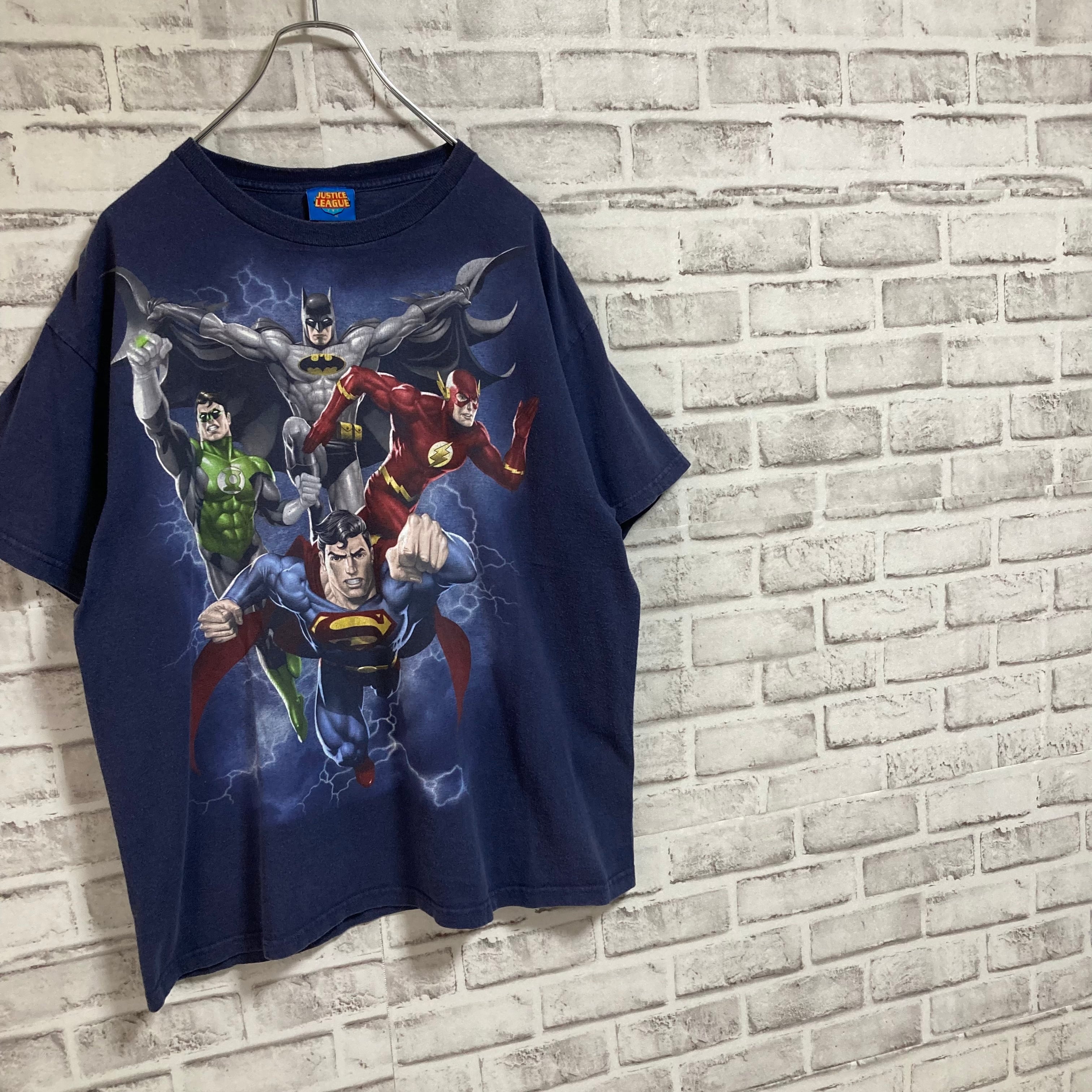 JUSTICE LEAGUES/S Tee L DCコミックス アメコミ アニメ