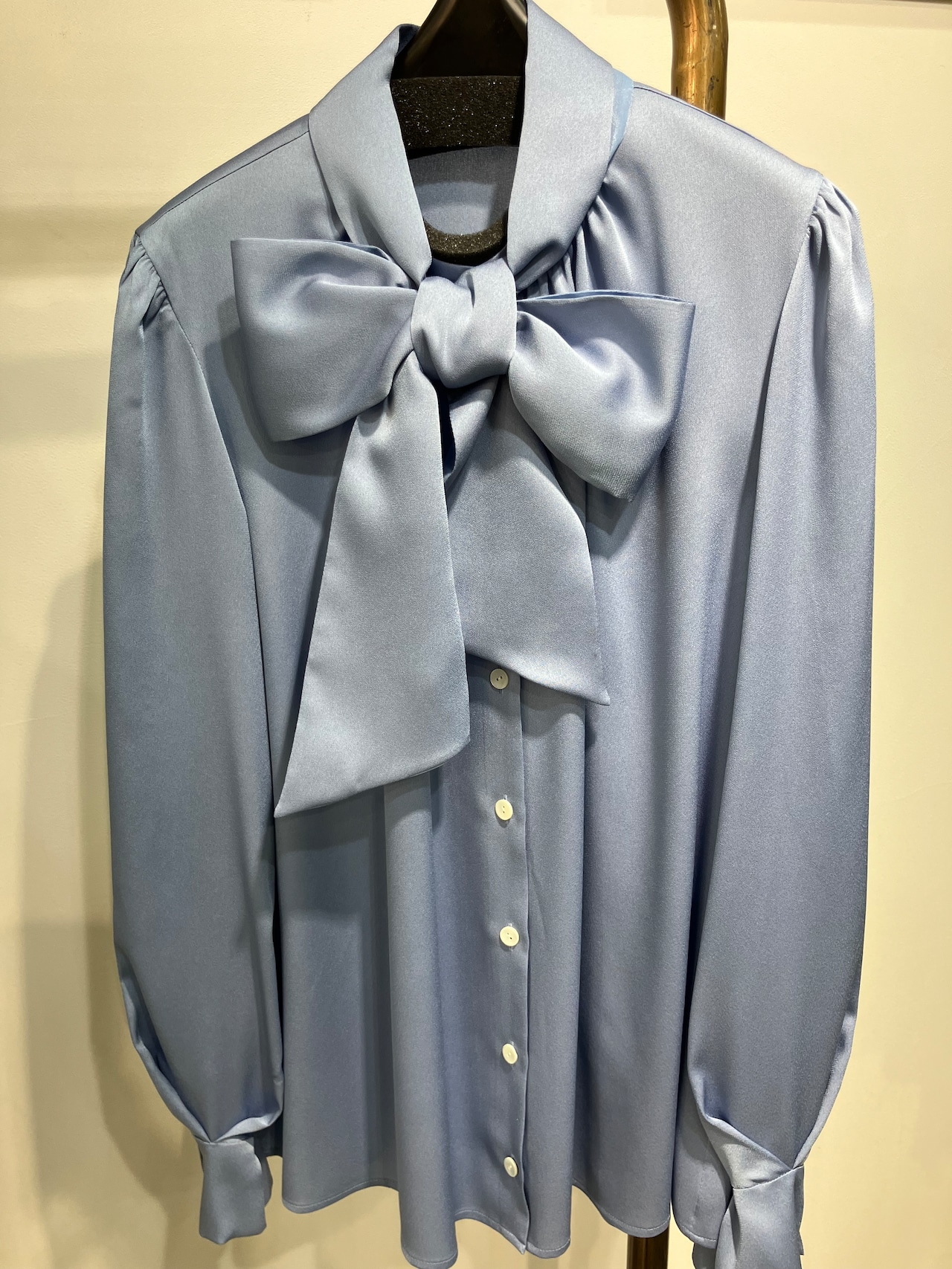 ROBE ジョーゼットリボンブラウス 531447