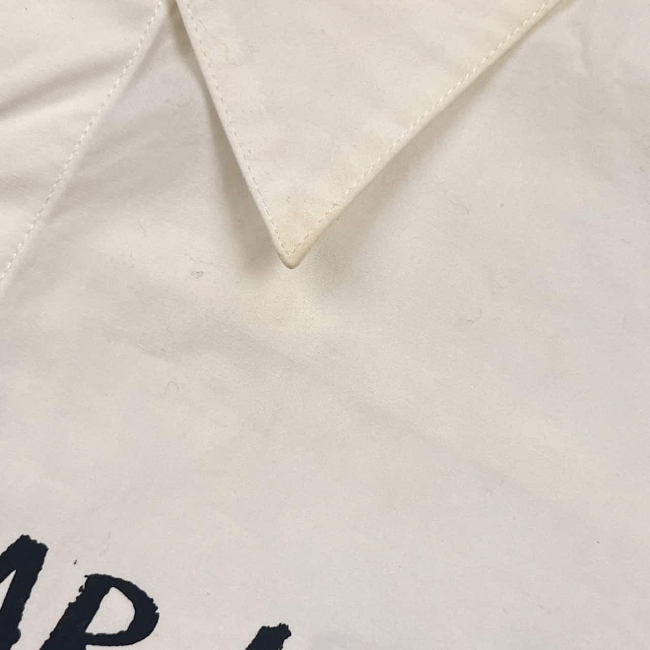 Jean Charles de Castelbajac Sport カステルバジャック 英字 アートデザイン 長袖シャツ 3/ホワイト系 メンズ ゴルフ