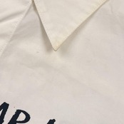 Jean Charles de Castelbajac Sport カステルバジャック 英字 アートデザイン 長袖シャツ 3/ホワイト系 メンズ ゴルフ