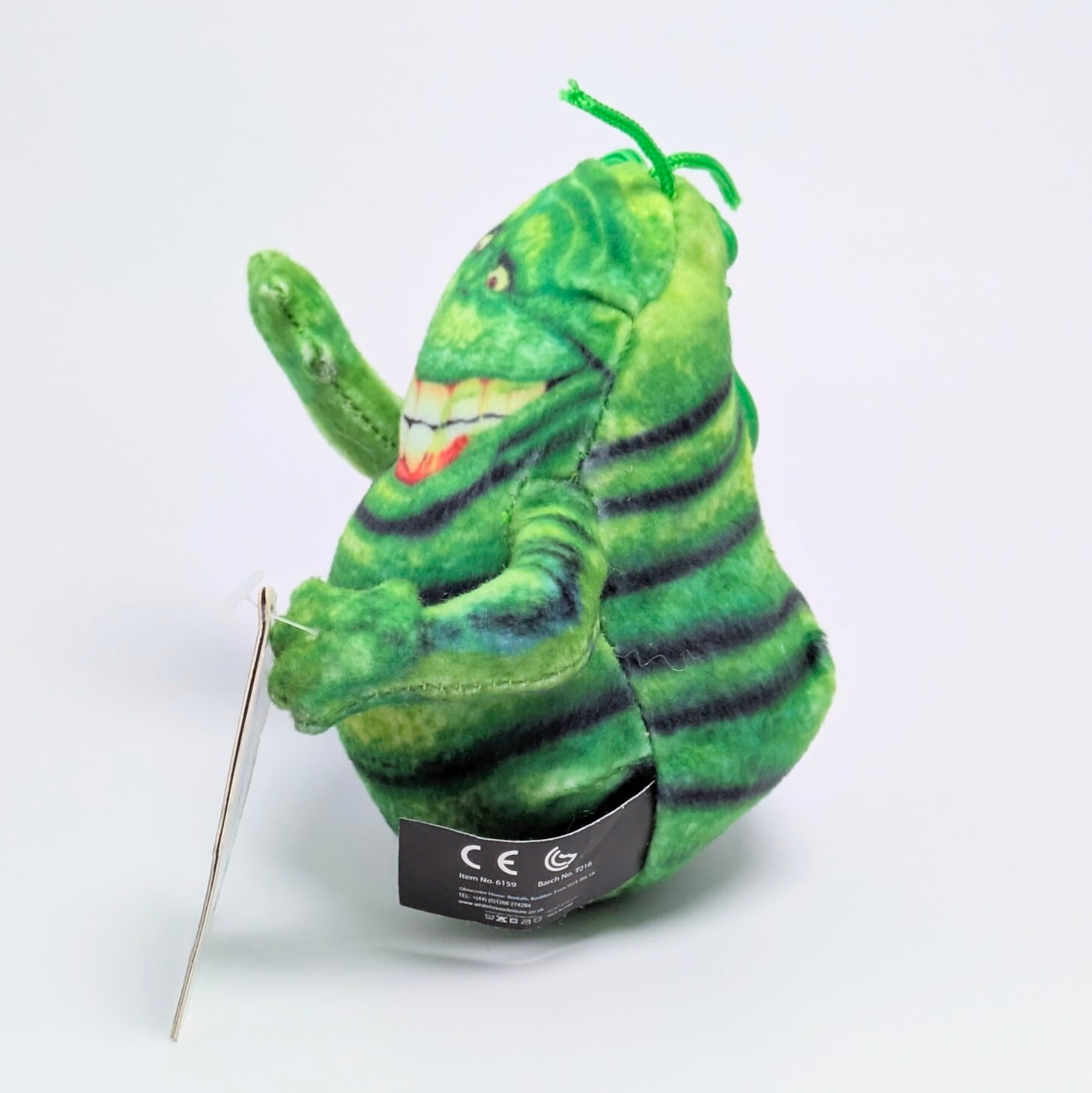 【 Ghostbusters ( ゴーストバスターズ )2016 】 スライマー( slimer )プラッシュキーホルダー / マスコット / ぬいぐるみキーホルダー 〚アメリカン雑貨 アメトイ〛