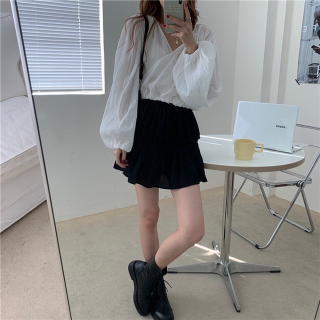 スカート プリーツスカート 韓国ファッション レディース ハイウエスト Aライン 大人カジュアル かわいい ガーリー Diatera ディアテラ 韓国ファッションプチプラ通販