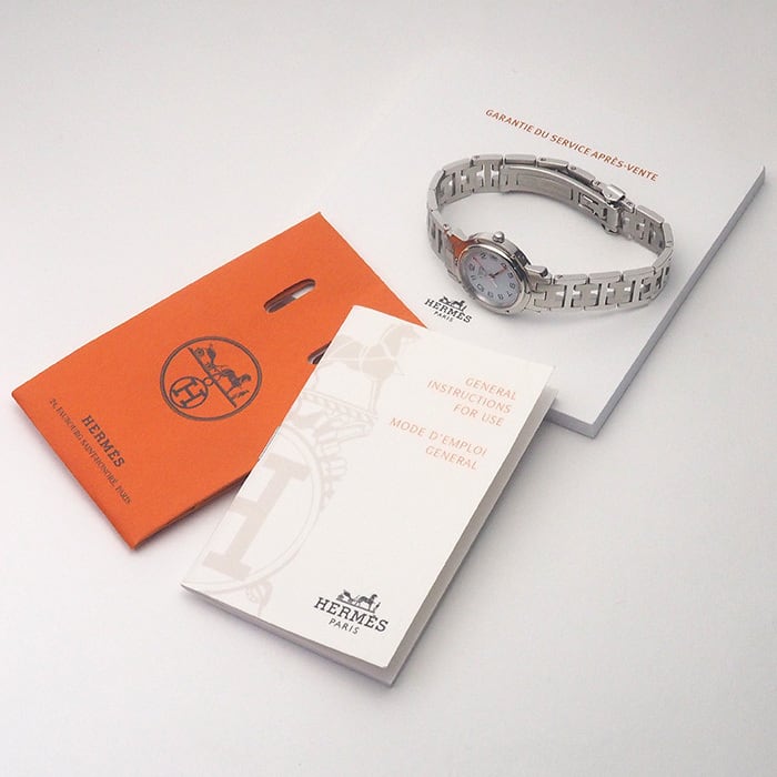 エルメス クリッパー CL4.210 Dバックル クォーツ レディース 時計 エルメス クリッパー CL4.210 Dバックル クォーツ レディース 時計