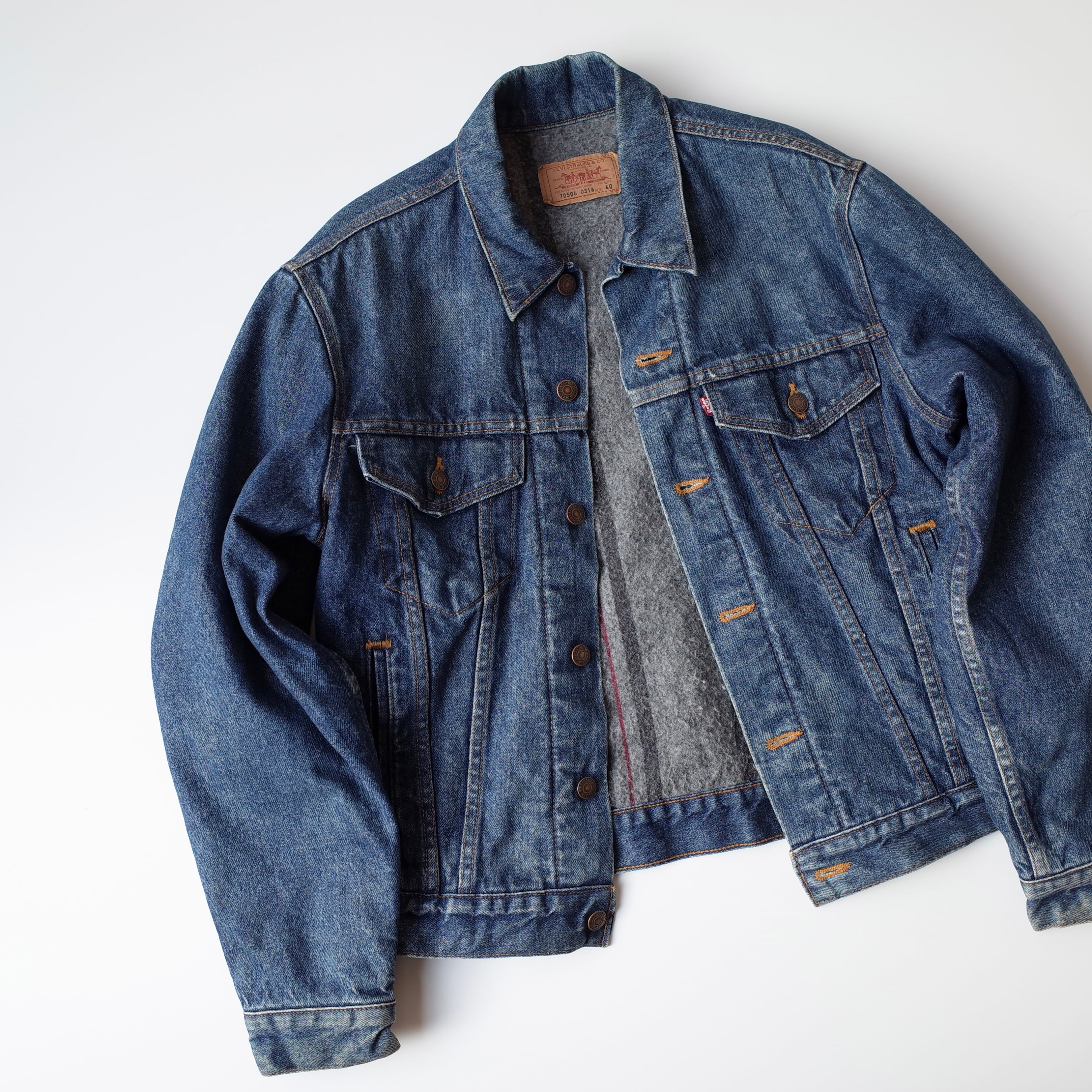 90s Levi's denim jacket 70506 0316 "blanket"