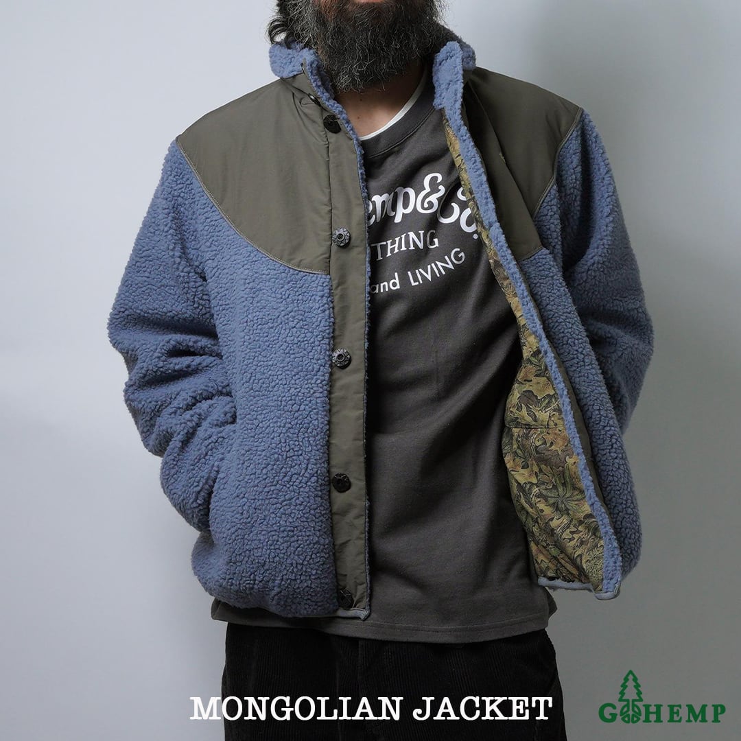 GO HEMP MONGOLIAN JACKET M