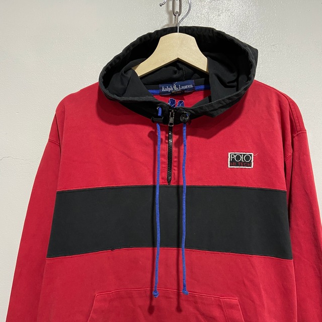 『送料無料』Ralph Lauren POLO HITECH 切替パーカー　90s ポロ