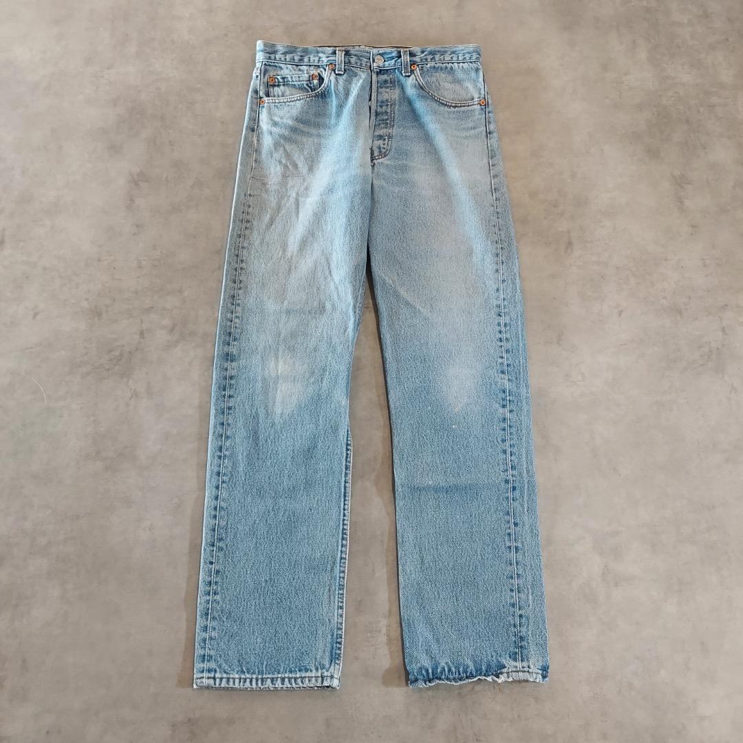 リーバイス501 Levis W33 エルパソ 青 90s USA製 22438