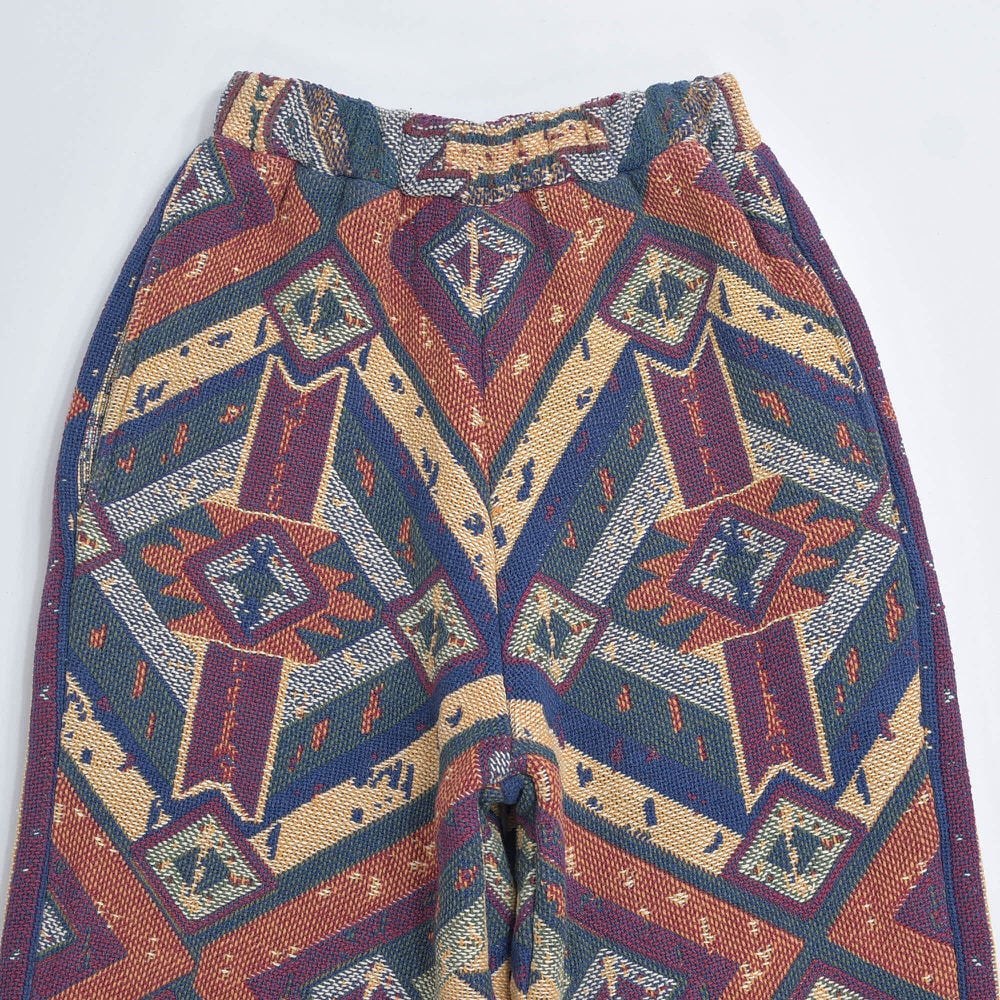 Remake リメイク ルーズシルエット ネイティブ柄 ジャガード 総柄