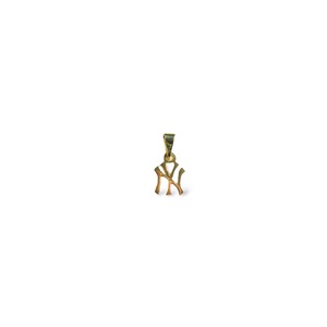 14K NY mini charm