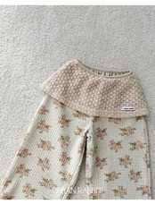 アーバンラビット / URBAN RABBIT / ニットラップ花柄パンツ / 韓国子供服 / ジュニア / 26winter〖取寄〗*JS~JM*