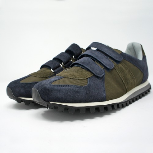 GERMAN TRAINER MARATHON VELCRO ＜OLIVE/NAVY＞の商品画像7