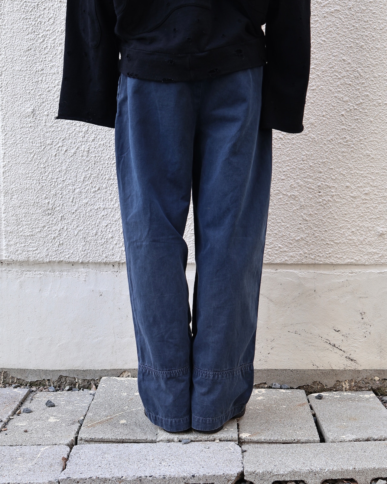 【DRIES VAN NOTEN】deformed work pants