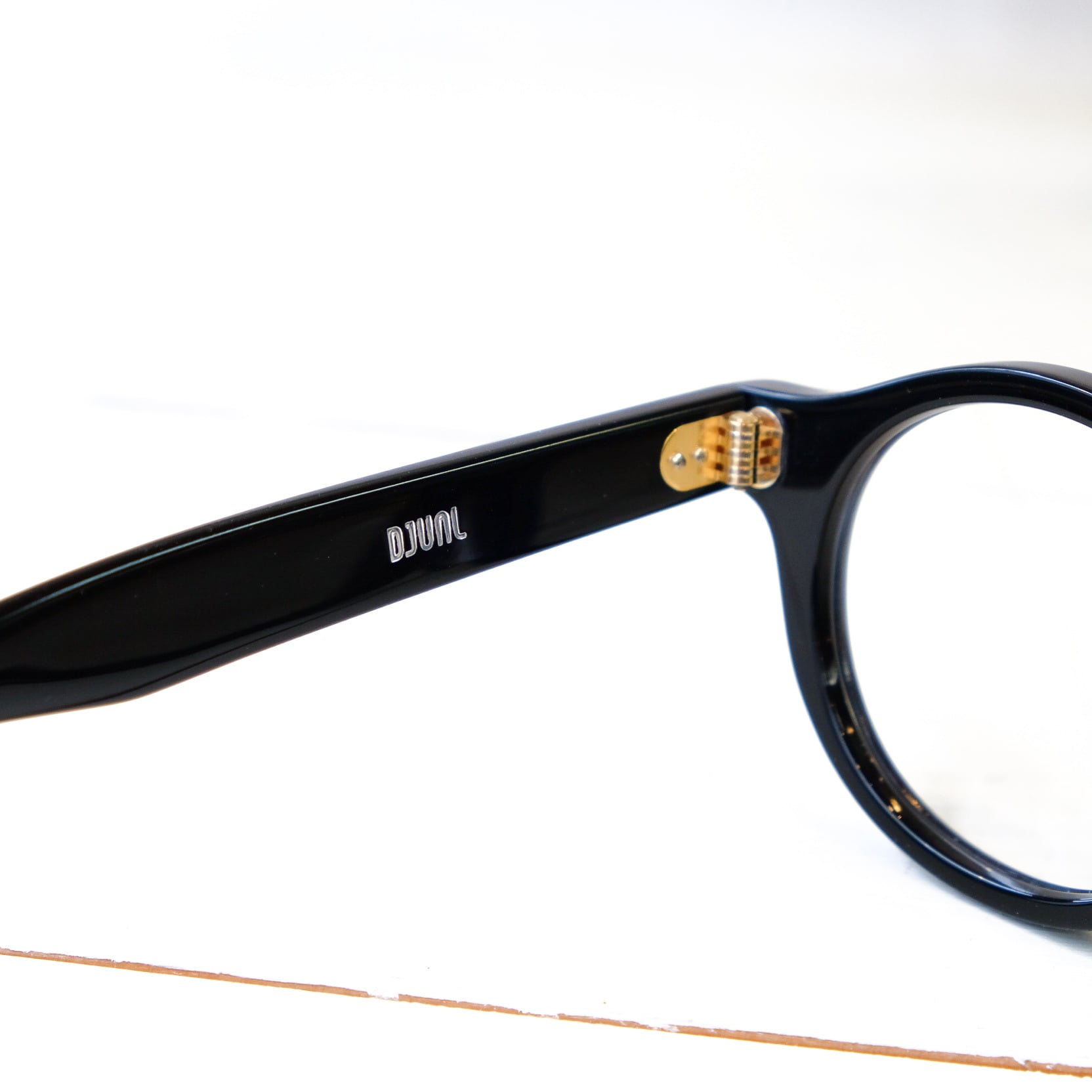 DJUAL デュアル メガネ LT-12 / 00 セルロイド製 ブラック | livra eyewear