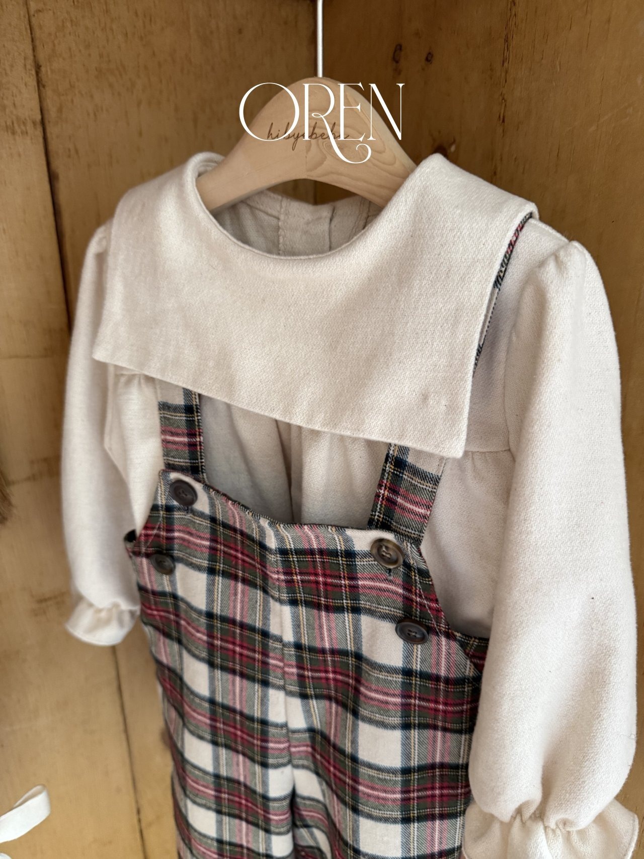 Oren X-mas［取寄］noellia check overall